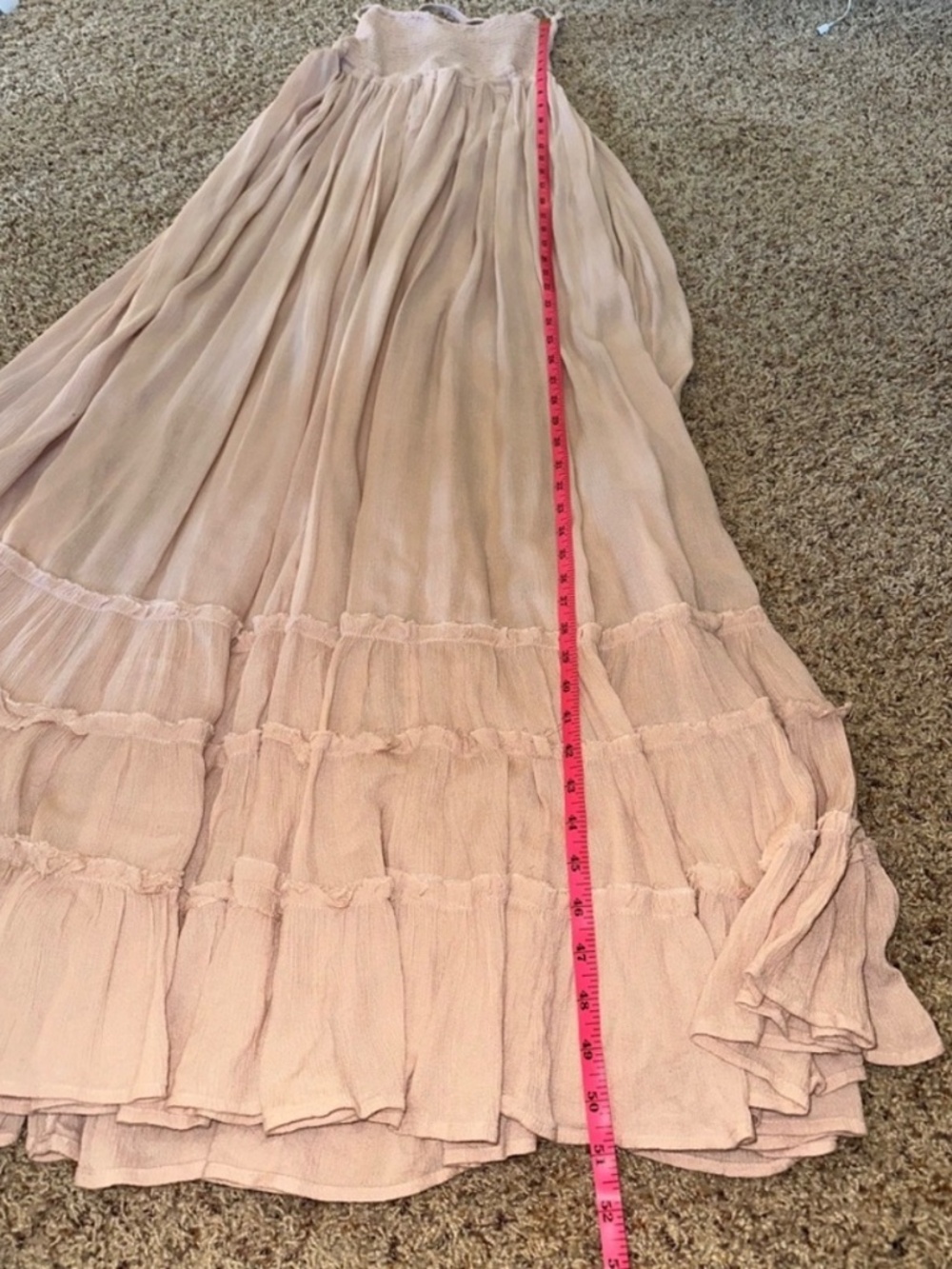 Free People Extratropical Maxi Dress in Taupe - Picture 7 of 11